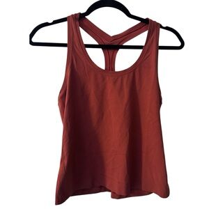 Lululemon Cool Racerback Short Tank Top *Nulu in Crimson Red Size 6 /M EUC